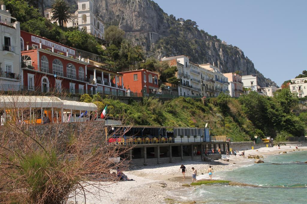 Hotel Belvedere E Tre Re Capri Exterior foto