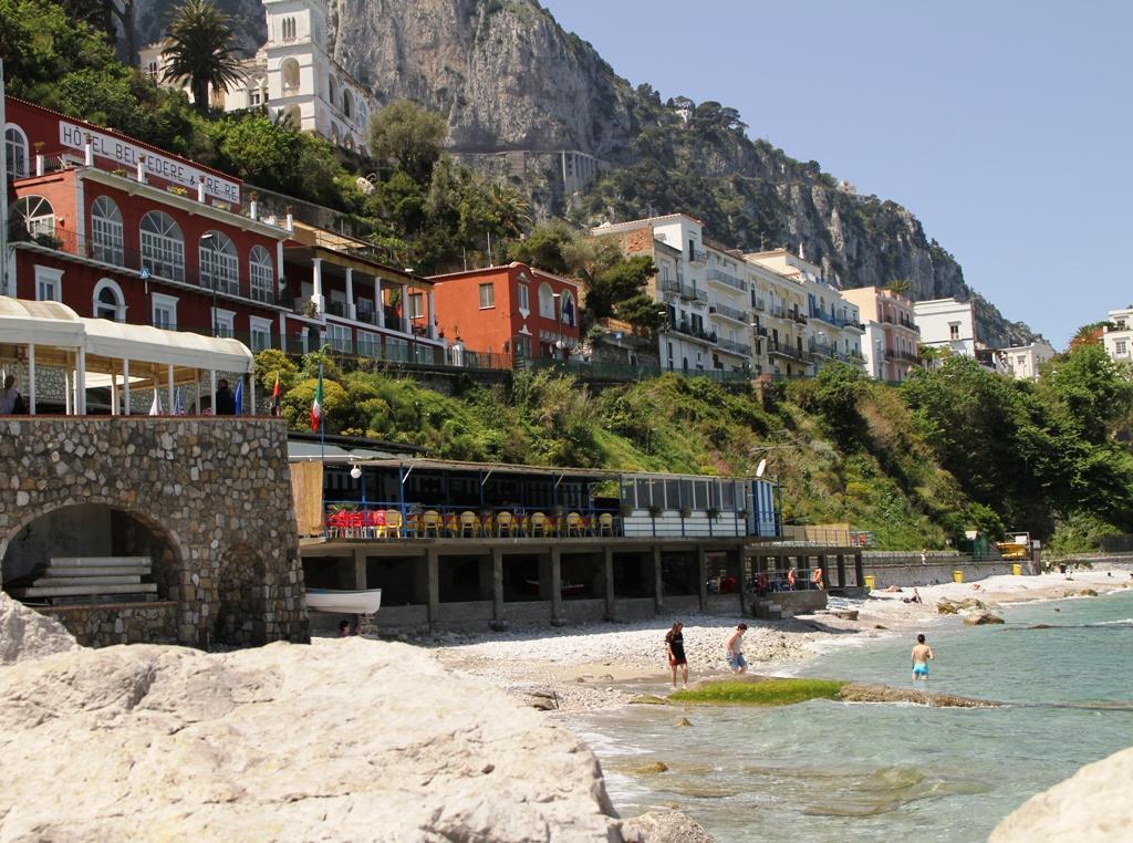 Hotel Belvedere E Tre Re Capri Exterior foto